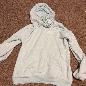 Nike Light Blue Hoodie